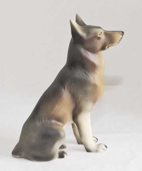 Tierkeramik Royal Dux Hund