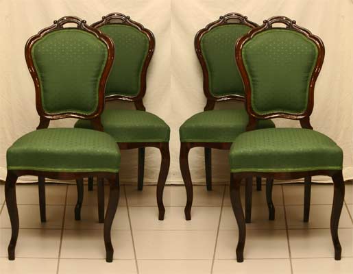 Spät Biedermeier Stühle Sessel Antiquitäten