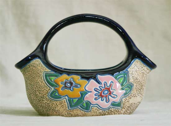 Amphora Keramikvase Jardiniere Jugendstil