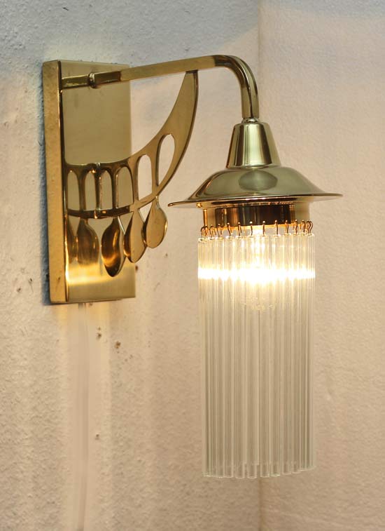 Jugendstil Wandlampe Art Deco Wandarm Reproduktion