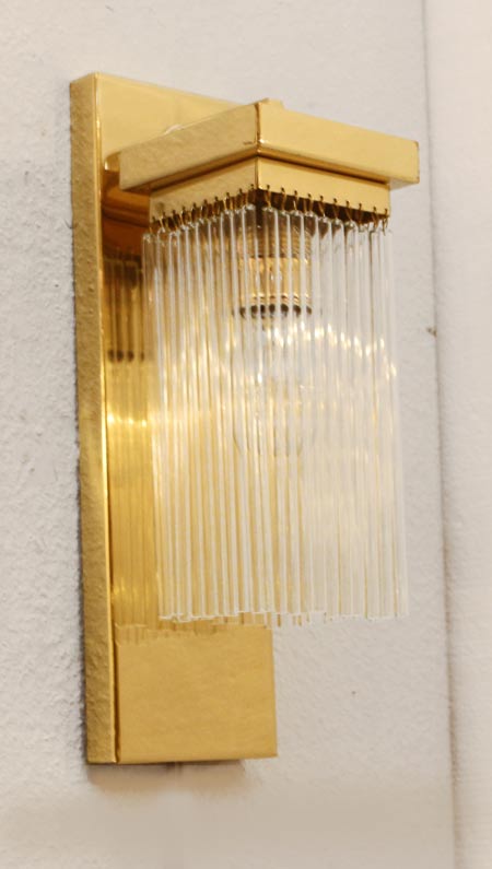 Art Deco Wandlampen Neuanfertigung Reproduktion Messing