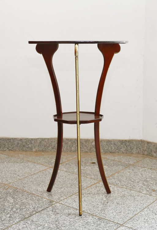 Jugendstil Beistelltisch Blumentisch Mahagoni Moebel