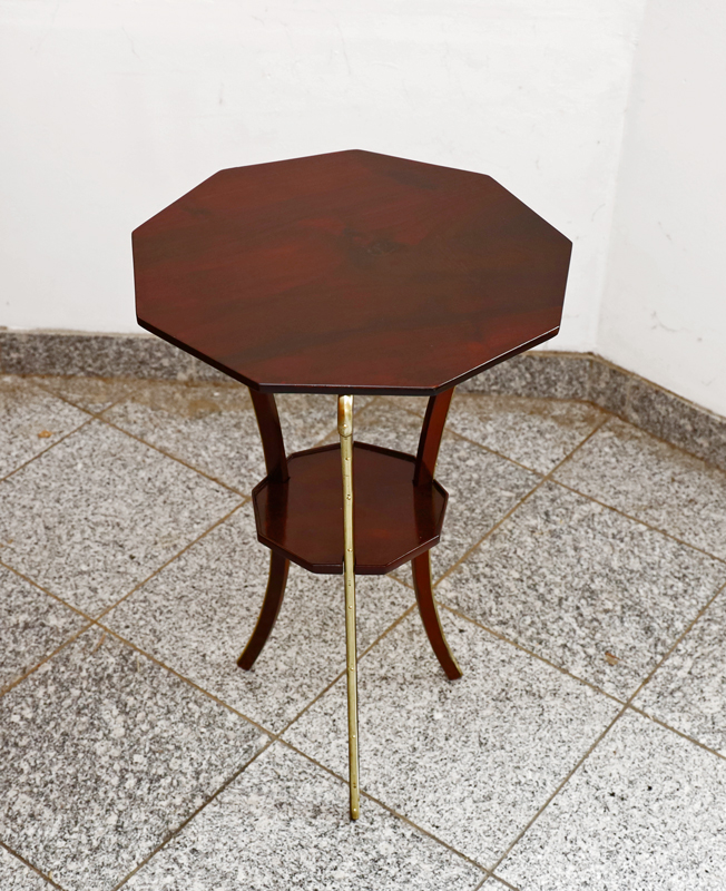 Jugendstil Beistelltisch Blumentisch Mahagoni Moebel