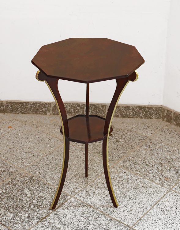 Jugendstil Beistelltisch Blumentisch Mahagoni Moebel