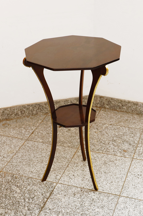 Jugendstil Beistelltisch Blumentisch Mahagoni Moebel