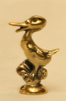 Wiener Miniatur Bronzen Tierbronze Ente