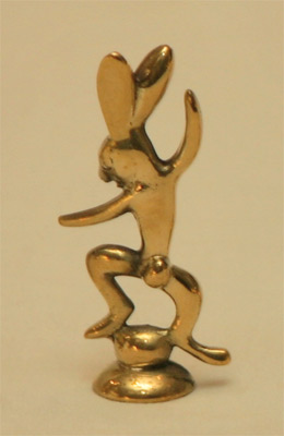 Wiener Miniatur Bronzen Tierbronze Hase