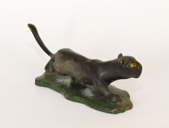 Wiener Bronze Panther Tierbronze Jugendstilbronze
