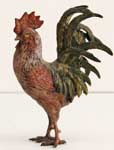 Wiener Bronze Hahn Jugendstil Tierbronze