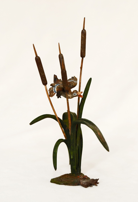 Wiener Bronze Tierbronze Jugendstilbronze Wildenten