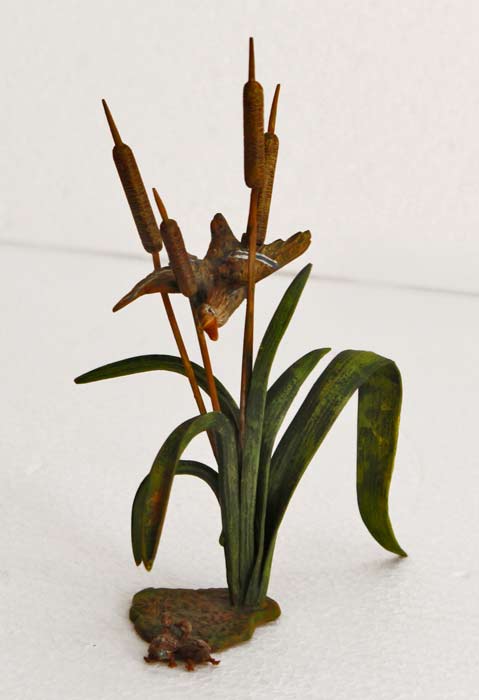 Wiener Bronze Tierbronze Jugendstilbronze Wildenten