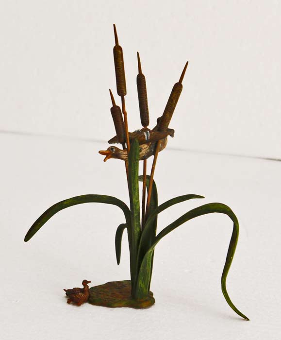 Wiener Bronze Tierbronze Jugendstilbronze Wildenten