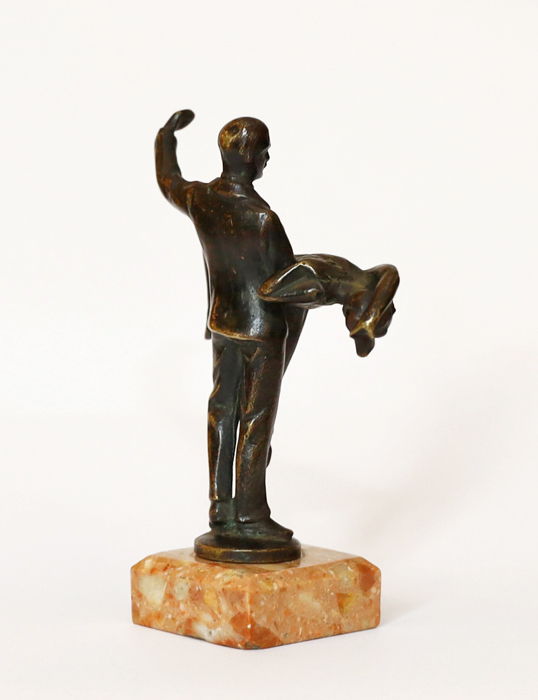 Wiener Jugendstil Bronze tanzendes Paar