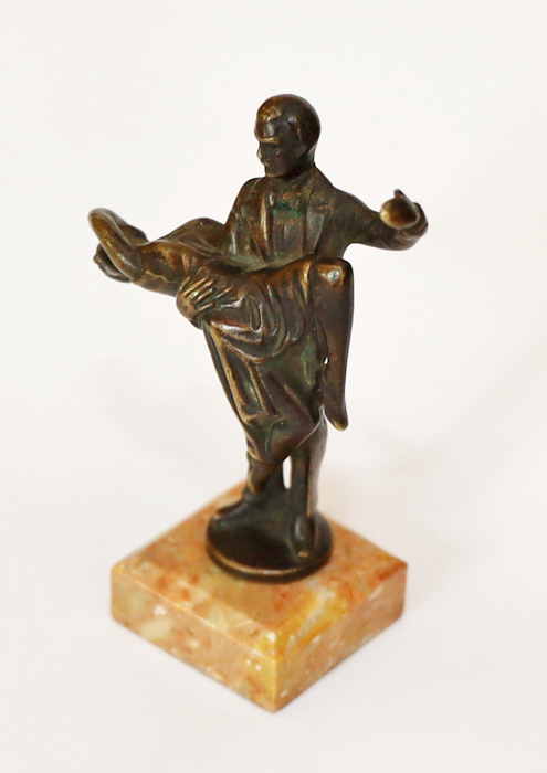 Wiener Jugendstil Bronze tanzendes Paar