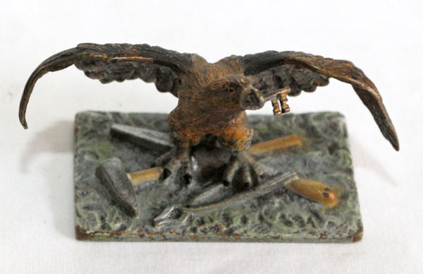 Wiener Bronze Adler Zunftwerkzeuge Tierbronze