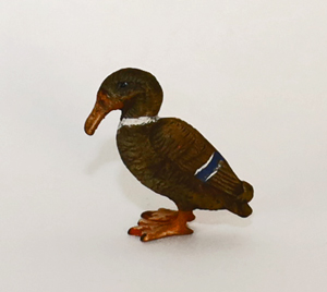 Wiener Bronze Ente Miniaturbronze Tierbronze