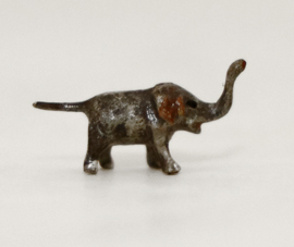 Wiener Jugendstil Bronze Elefant Tierbronze Miniaturbronze