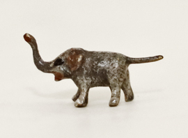 Wiener Jugendstil Bronze Elefant Tierbronze Miniaturbronze