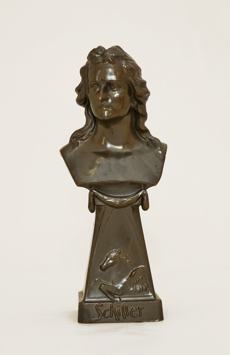 Friedrich Schiller Bronze Bueste