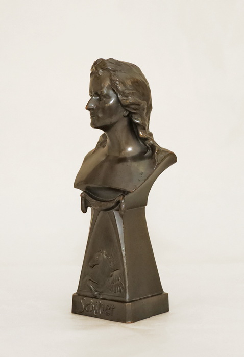 Friedrich Schiller Bronze Bueste