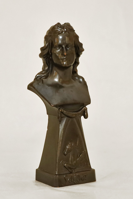 Friedrich Schiller Bronze Bueste