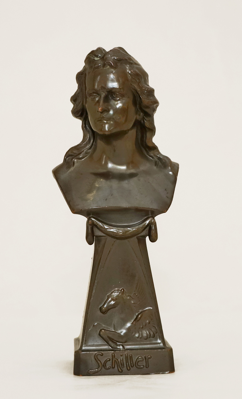 Friedrich Schiller Bronze Bueste