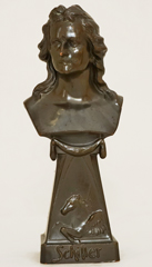 Friedrich Schiller Bronze Bueste