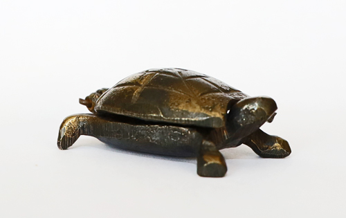 Bronze Schildkroete Tierbronze