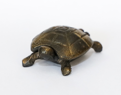 Bronze Schildkroete Tierbronze