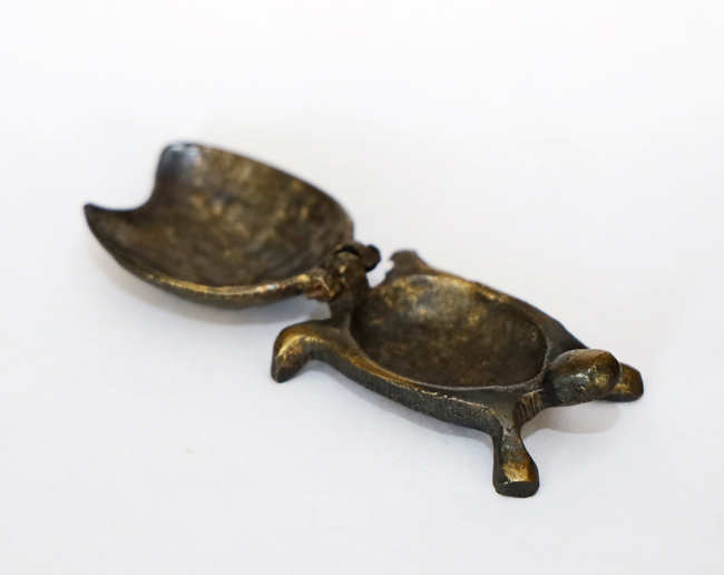 Bronze Schildkroete Tierbronze