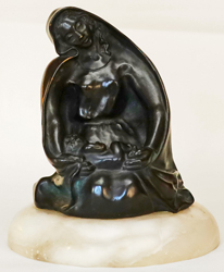 Madonna mit Kind Bronze