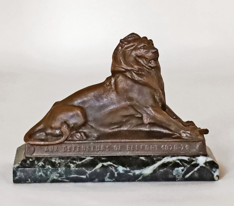 Der Loewe von Belfort Bartholdi Schmitt
