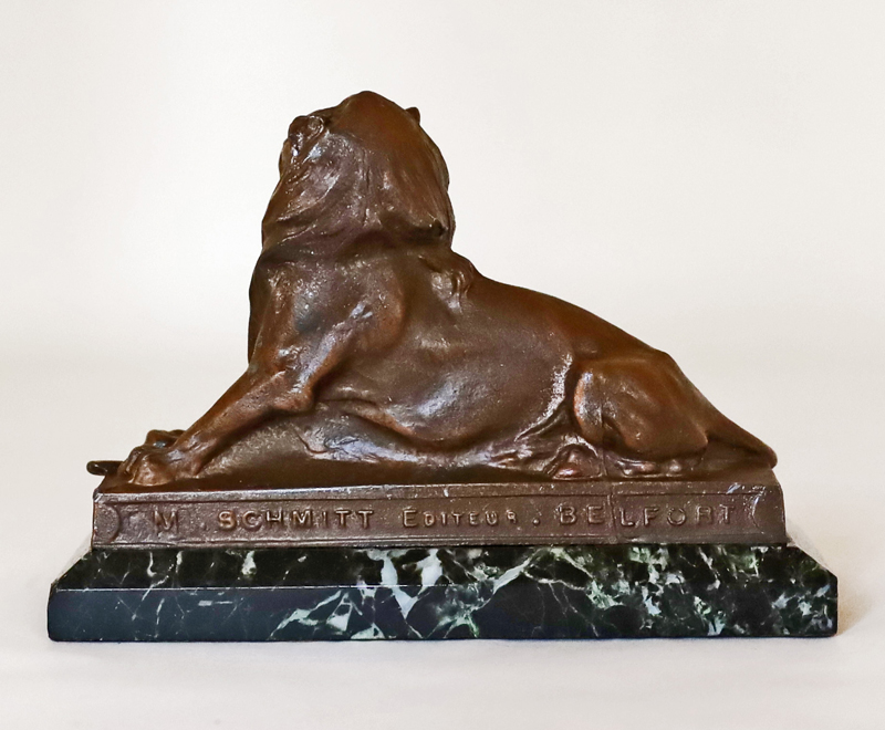 Der Loewe von Belfort Bartholdi Schmitt