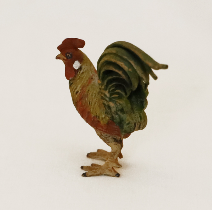 Wiener Bronze Hahn Jugendstil Tierbronze