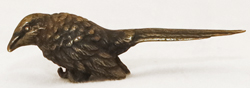 Jugendstil Tierbronze Vogel Elster