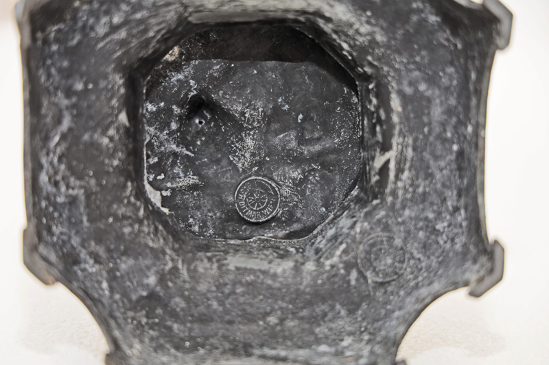 Antike Statue Skulptur Kerzenstaender