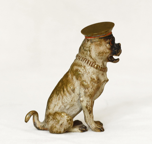 Wiener Bronze Mops Tierbronze Hund