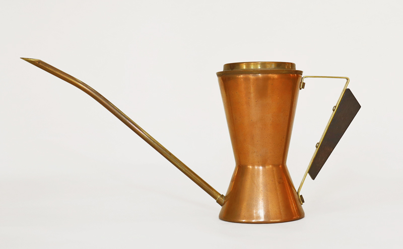 Nostalgische Giesskanne Kupfer Messing Auboeck