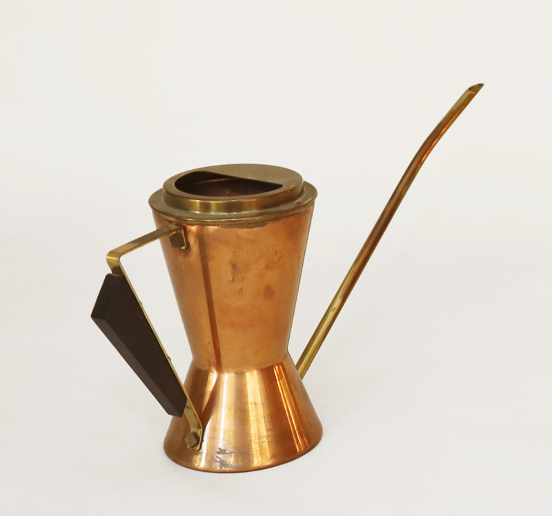 Nostalgische Giesskanne Kupfer Messing Auboeck