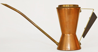 Nostalgische Giesskanne Kupfer Messing Auboeck