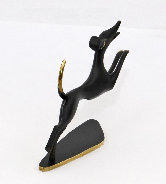 Hagenauer Bronzeskulptur Tierbronze Jagdhund Austria Wien