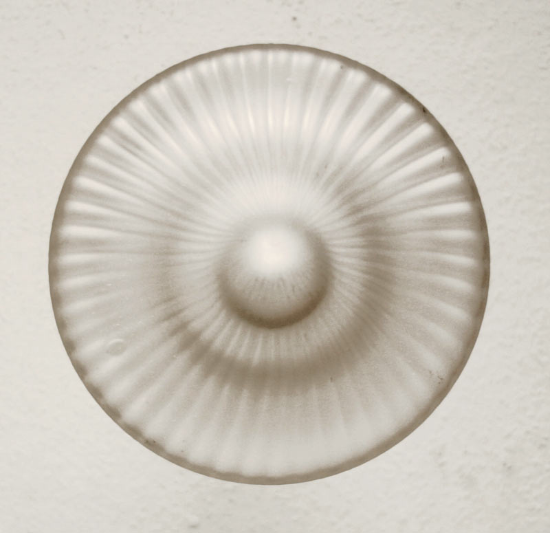 Art Deco Haengelampe Messing