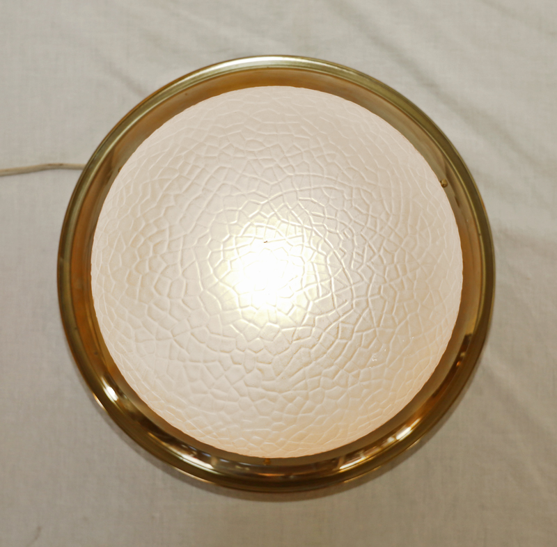 Jugendstil Art Deco Deckenlampe Messing Lampe
