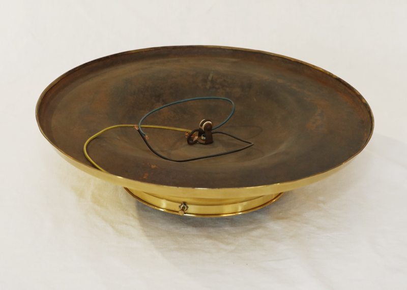Jugendstil Art Deco Deckenlampe Messing