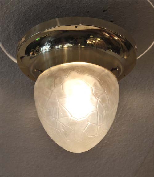 Art Deco Deckenlampe Jugendstil Messing Lampe