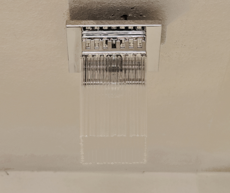 Art Deco Deckenlampe Jugendstil vernickelt leuchte