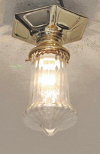 Jugendstil Deckenlampen  Messing Lampe Leuchte