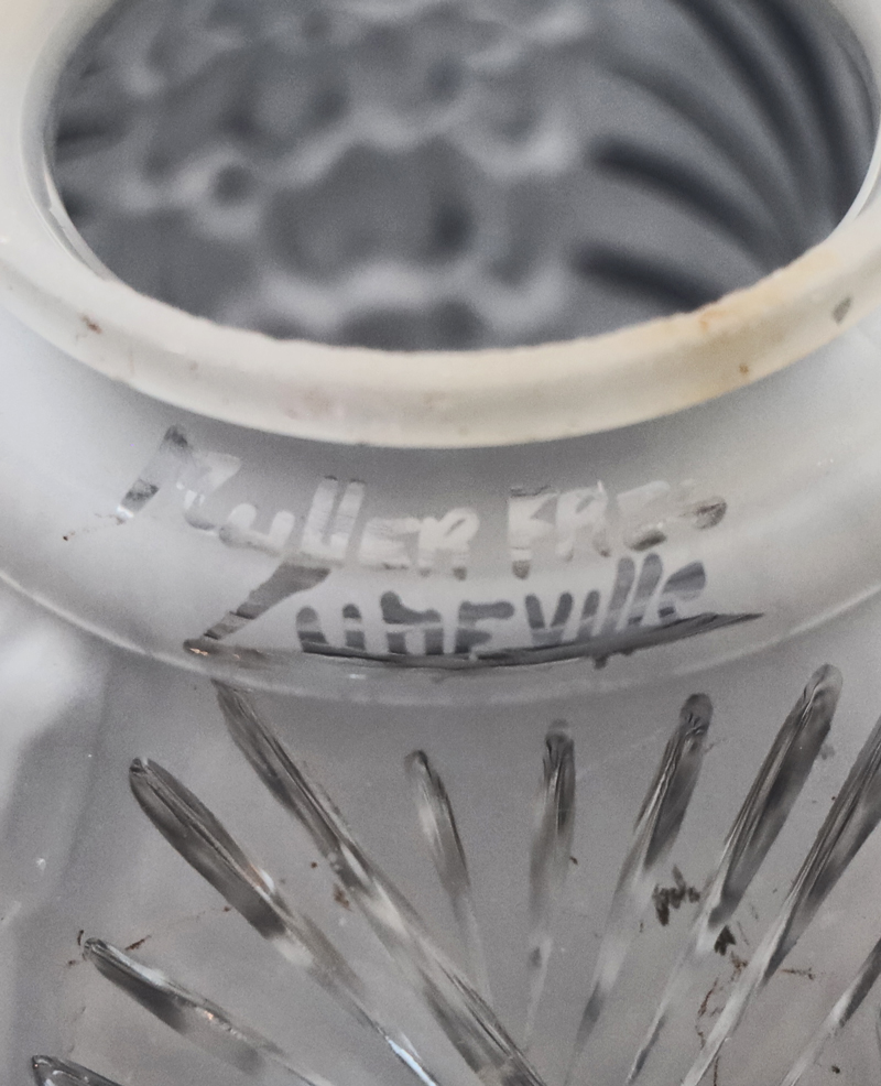 Jugendstil Lampe Haengelampe Leuchte weiss