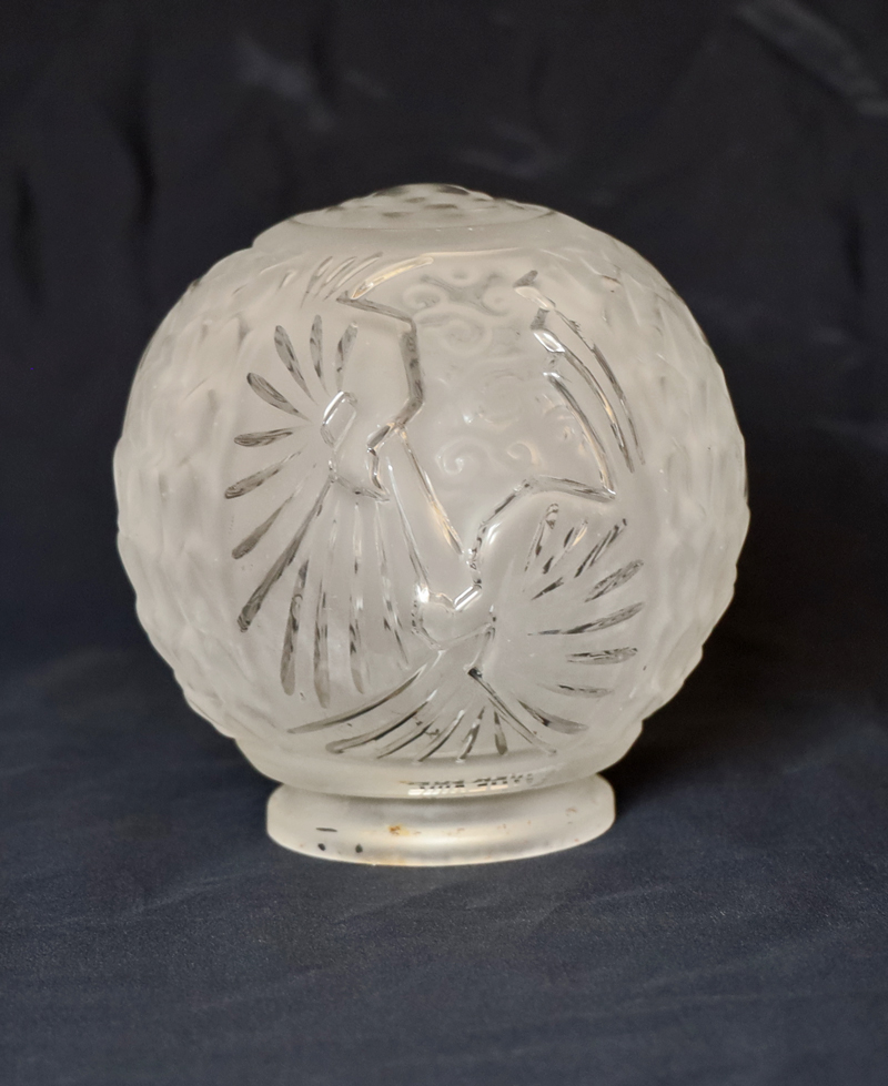 Jugendstil Lampe Haengelampe Leuchte weiss