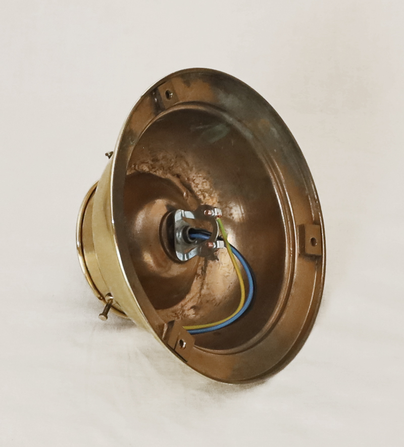 Jugendstil Art Deco Deckenlampe Messing Leuchte